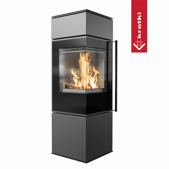 Печь Kratki PRO REN/S/L (Белая футеровка с доводчиком)