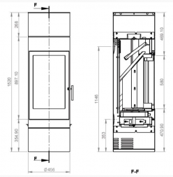 Печь EMBER София 552 XL
