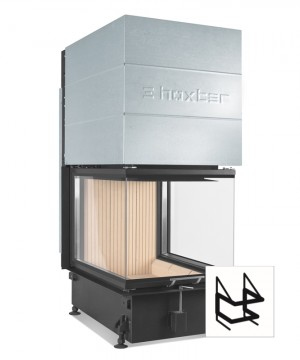 Каминная топка Hoxter UKA 69/48/69/51h Монтажная конструкция с рамкой 8-и сторонней