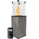 Нагреватель газовый PATIO/G31/37MBAR/Q/N/P/G - NATURALI PIETRA GREY, пульт