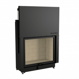 Каминная топка плоская 100 x 80 Echa-Tech