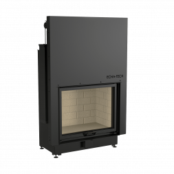 Каминная топка плоская 80 x 64 Echa-Tech