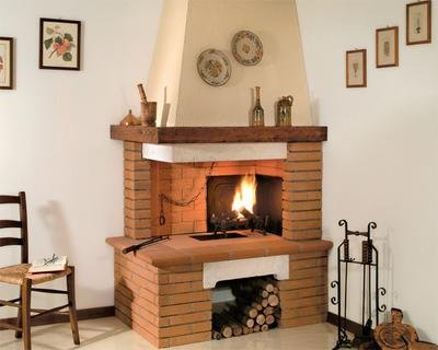 Каминная облицовка Anghiari итальянской фабрики Selfair